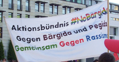 Protest gegen Bärgida