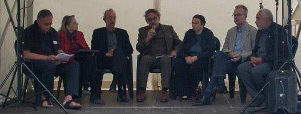von links nach rechts: Dr. Pulsforth, Reichwald-Siewert, Dr. Hanke, Prof. Dr. Kocks, Spielhaus, Goetze, Hajjir