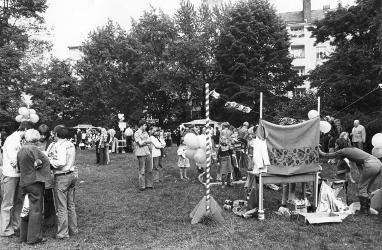 Erstes Sommerfest 1977 im Essener Park